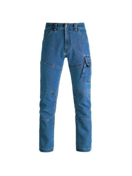 Kapriol Jeans Nimes Παντελόνι Εργασίας Μπλε