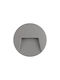 Eurolamp Επιτοίχια Εξωτερική Πλαφονιέρα LED IP65 3W με Φυσικό Λευκό Φως