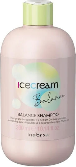 Inebrya Ice Cream Balance Shampoo Oily Hair Scalp 300ml