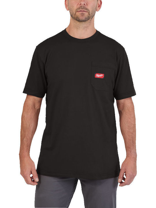 Milwaukee Arbeitshemden und T-Shirts T-Shirt Schwarz Milwaukee Arbeitshemden und T-Shirts T-Shirt Schwarz