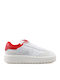 Γυναικεία Sneakers White / Red
