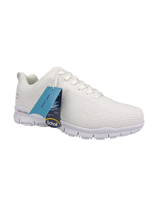 Scholl Low Work White