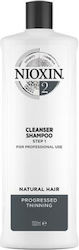 Nioxin System 2 Cleanser Shampoo Cleansing Shampoo Normal Significantly Thinning Hair 1000ml