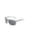 V-store Men's Sunglasses with Gray Plastic Frame and Gray Lens 20.564TRANSPGREY