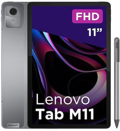 Lenovo Tab M11 11Inches (8GB/128GB/Lenovo Tab Pen) Luna Grey