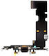 Flex Cable with Charging port in Black color for iPhone 8 Plus