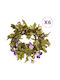vidaXL Weihnachtsdekoration Blume Länge 215cm. 6Stück