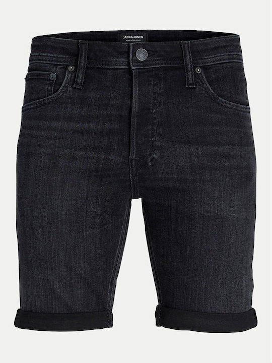 Jack & Jones Pantaloni scurți bărbați Jeans Negru