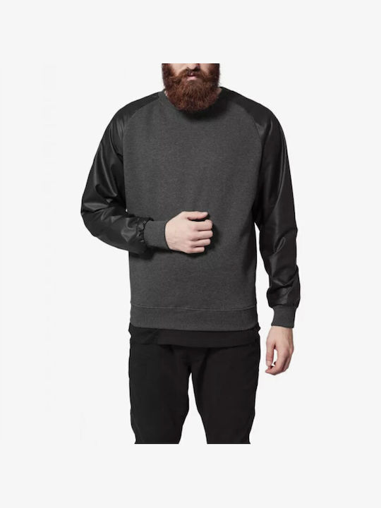 Urban Classics Men's Sweatshirt Charcoal/Black