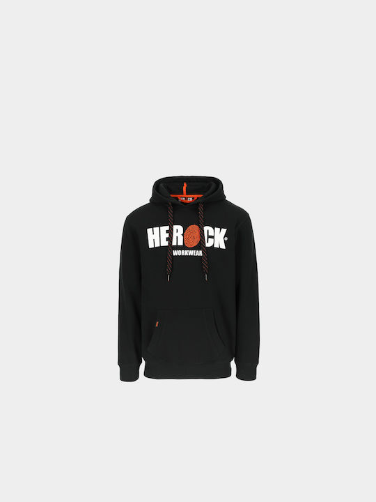 Herock Men's Sweatshirt with Hood black