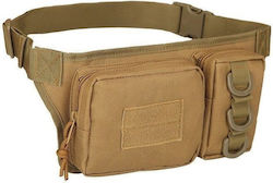 Militärrucksack Hüfttasche Beige