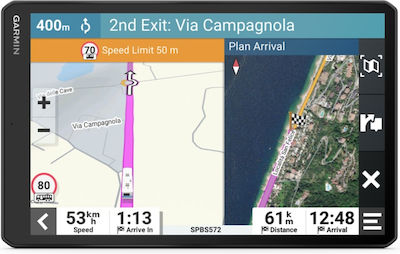 Garmin Συσκευή Πλοήγησης GPS με Οθόνη 10.1" & Card Slot