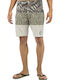 Panel Boardshort Men's Swimwear Shorts Pirate Black/rubber with Patterns