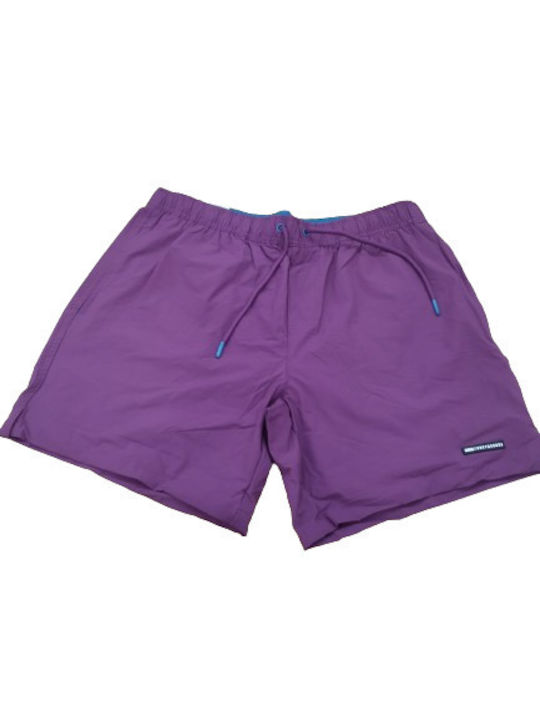 Funky Buddha Men's Swimwear Shorts Berry