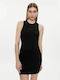 Rochie de Seara Mini din Catifea Negru