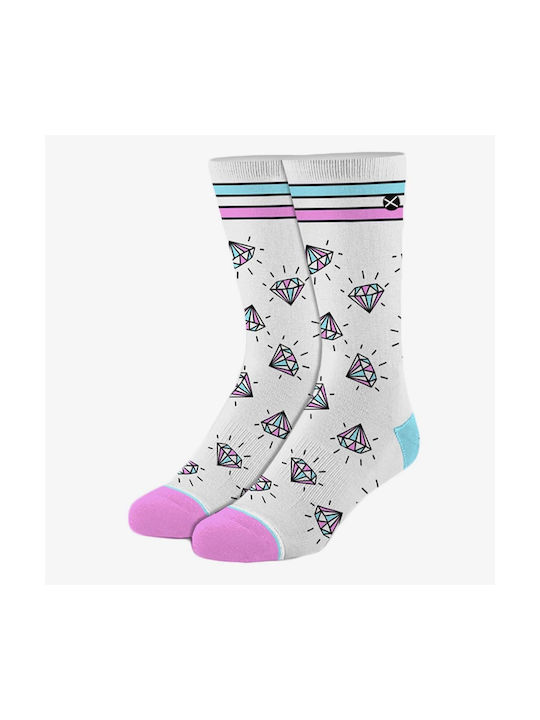 Odd Sox Ανδρικές Κάλτσες White