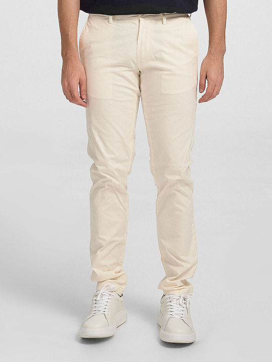 Gant Men's Trousers Chino Elastic in Slim Fit A...