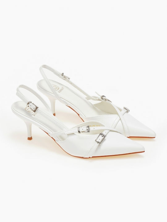 Issue Fashion White Heels