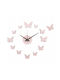 Karlsson Butterfly Wall Clock Pink Ø35cm