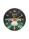 Etoile Wanduhr Grün