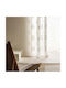 Gofis Home Vorhang mit Grommet Leaf Weiß 140x280cm