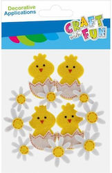 Craft Fun Easter Stickers Set of 12pcs