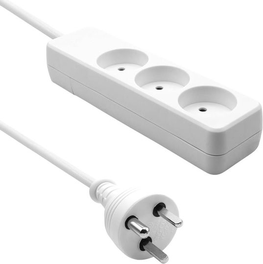 ProXtend Steckdosenleiste 3 Positionen mit Kabel 10m
