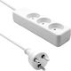ProXtend Steckdosenleiste 3 Positionen mit USB-A und Kabel 5m