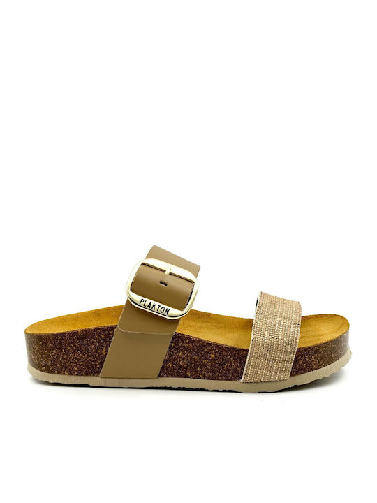 Plakton Leather Women's Anatomic Flat Sandals B...