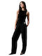 Dama Tesatura Pantaloni Cargo Black