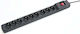 Armac Power Strip with Surge Protection 9 Positions with Cable 1.5m