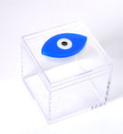 Κουτί Mirror Καθρέφτη Μπλε Ματάκι Plexiglass 42x54mm