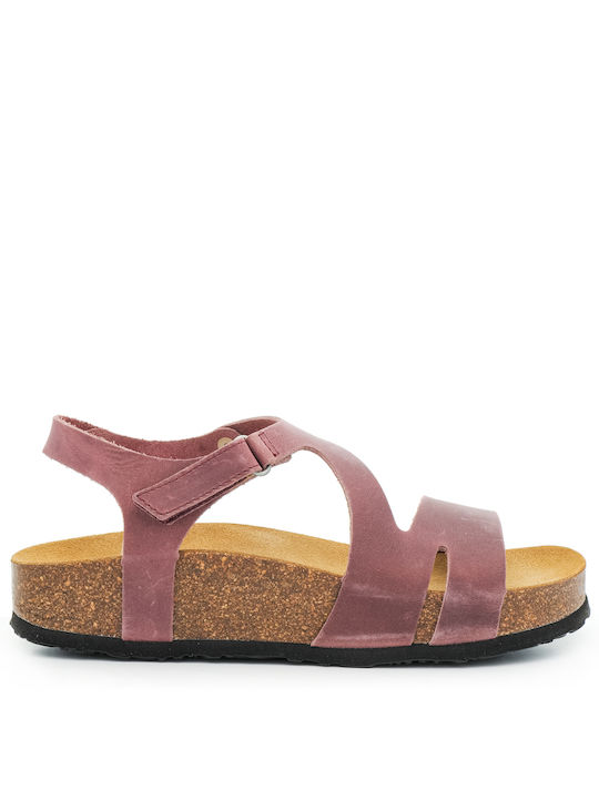 Plakton Leather Women's Flat Sandals Anatomic i...