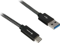 Sharkoon USB 3.1 USB-C мъжки - USB-A мъжки 0.5м Sharkoon USB 3.1 USB-C мъжки - USB-A мъжки 0.5м