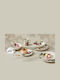 Casa Domani Multicolour Porcelain Dinnerware Set 16pcs