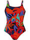 Anita One-Piece Swimsuit with Open Back Red