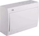 Kanlux Wall mounted 6-Elements Fuse Box with 2 Rows