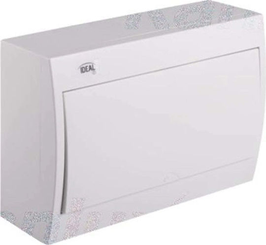 Kanlux Wall mounted 6-Elements Fuse Box with 2 Rows