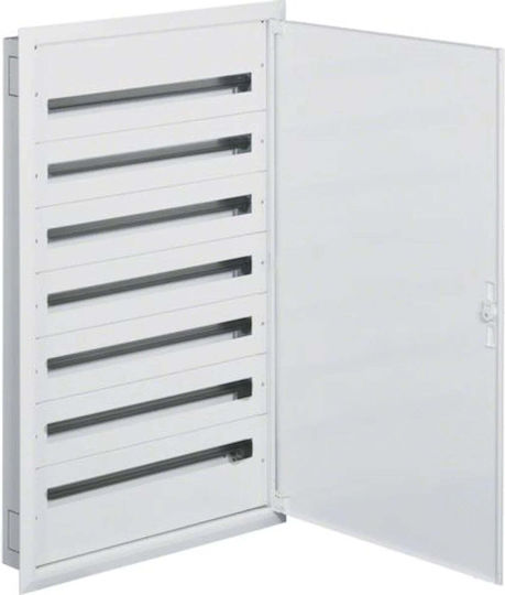 Hager Wall mounted 36-Elements Fuse Box with 7 Rows