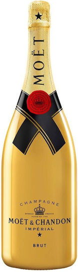 Moet & Chandon Champagne Brut Imperial Night Golden Sleeve Dry White 1500ml