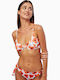 Bikini Τριγωνάκι Floral Orange