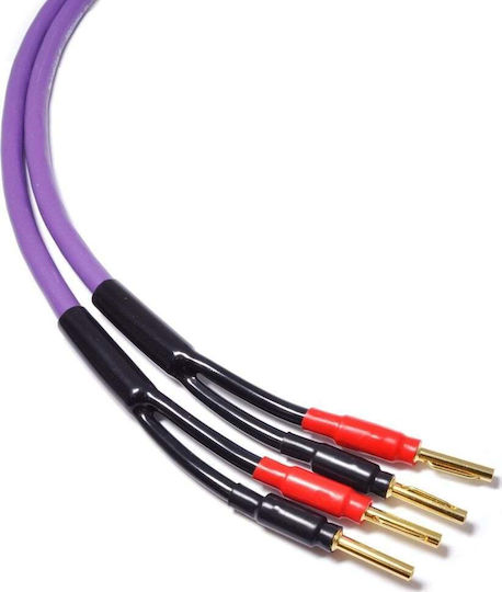 Melodika Speaker Cable 2x Banana - 2x Banana 1.5m