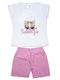 Pretty Baby Kids Pyjamas white