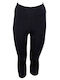 Schulung Frauen Capri Leggings Black