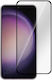 eSTUFF Full Glue Full Face Tempered Glass Black (Galaxy S24+)