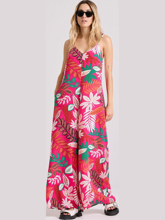 Damen Einteiler Anzug Rosa