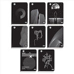 Skag Notebook Ruled A4 2 Subjects Λινόδετο Black & White 1pcs (Μiscellaneous Designs)