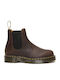 2976 Bex Crazy Horse Δερμάτινα Καφέ Chelsea Μποτάκια