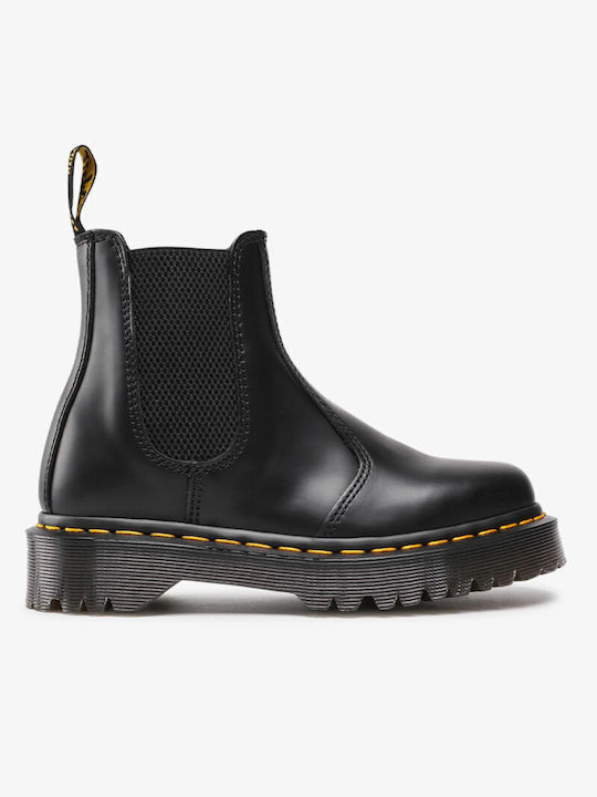 Dr. Martens 2976 Bex Smooth Дермени Черно Мъжки боти с еластични вложки