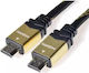 PremiumCord HDMI 1.4 Hochgeschwindigkeits 1080p 120Hz Kabel HDMI-Stecker - HDMI-Stecker 3m Schwarz